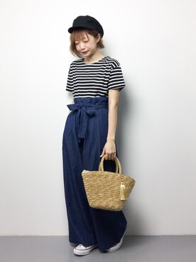 「Te chichi TERRASSE（テチチテラス）のアイテム」を使った、いぴさん（レディース・152cm）の春コーディネート