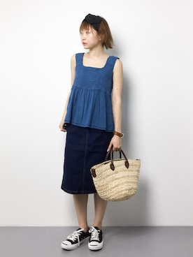 いぴさん（レディース・152cm）の春コーディネート