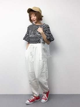 いぴさん（レディース・152cm）の夏コーディネート