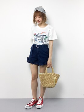 いぴさん（レディース・152cm）の夏コーディネート
