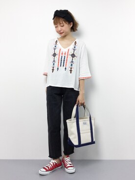 いぴさん（レディース・152cm）の夏コーディネート