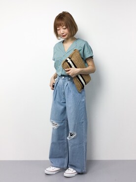 いぴさん（レディース・152cm）の夏コーディネート