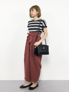 「SHIPS Days（シップスデイズ）のアイテム」を使った、いぴさん（レディース・152cm）の夏コーディネート