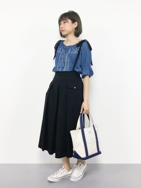 いぴさん（レディース・152cm）の夏コーディネート