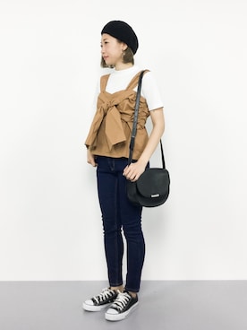 「Factor=（ファクターイコール）のアイテム（パンツ）」を使った、いぴさん（レディース・152cm）の夏コーディネート