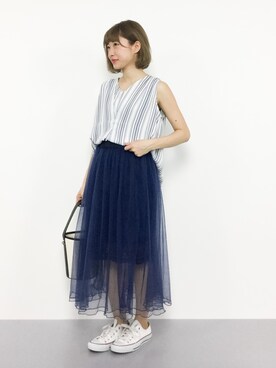 いぴさん（レディース・152cm）の夏コーディネート