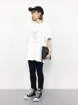 「Factor=（ファクターイコール）のアイテム」を使った、いぴさん（レディース・152cm）の夏コーディネート