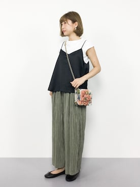「CLEARIMPRESSION （クリアインプレッション）のアイテム」を使った、いぴさん（レディース・152cm）の夏コーディネート