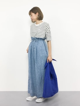 「Factor=（ファクターイコール）のアイテム」を使った、いぴさん（レディース・152cm）の夏コーディネート