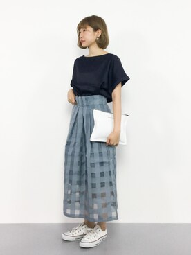 いぴさん（レディース・152cm）の夏コーディネート