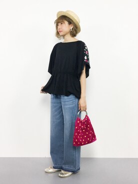 いぴさん（レディース・152cm）の夏コーディネート