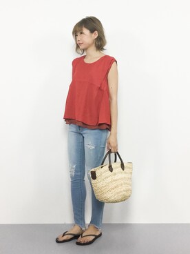 いぴさん（レディース・152cm）の夏コーディネート