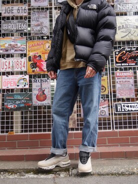 「NIKE（ナイキ）のNIKE(ナイキ) AIR MAX PLUS 97（スニーカー）」を使った、ずーまさん（メンズ・170cm）の春コーディネート