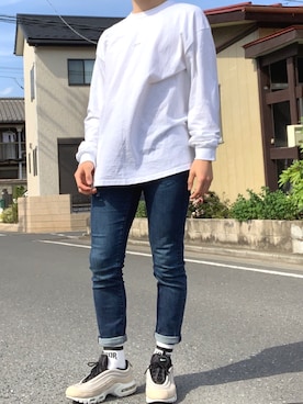 「ADER error（アーダーエラー）のアイテム」を使った、ずーまさん（メンズ・170cm）の春コーディネート