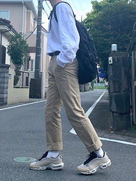 「ADER error（アーダーエラー）のアイテム（レッグウェア）」を使った、ずーまさん（メンズ・170cm）の夏コーディネート