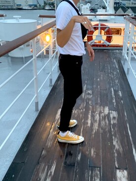 「ADER error（アーダーエラー）のアイテム（レッグウェア）」を使った、ずーまさん（メンズ・170cm）の夏コーディネート