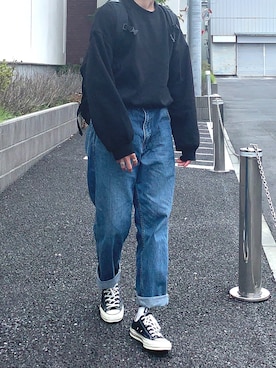 「ADER error（アーダーエラー）のアイテム（レッグウェア）」を使った、ずーまさん（メンズ・170cm）の秋コーディネート