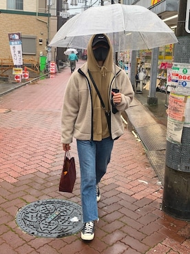 「ADER error（アーダーエラー）のアイテム（レッグウェア）」を使った、ずーまさん（メンズ・170cm）の冬コーディネート