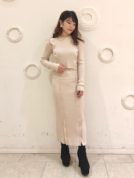 「REDYAZEL（レディアゼル）のアイテム（ワンピース）」を使った、natsumi0624さん（レディース・150cm）の秋コーディネート