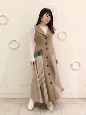 「REDYAZEL（レディアゼル）のアイテム（ジャケット/アウター）」を使った、natsumi0624さん（レディース・150cm）の冬コーディネート