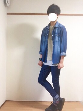 たいがさん（メンズ・172cm）の春コーディネート