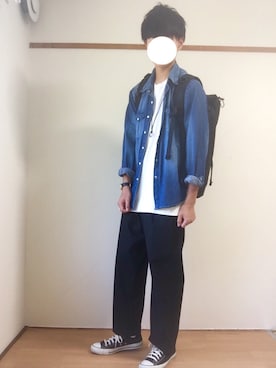 「MARC JACOBS（マークジェイコブス）のアイテム（腕時計）」を使った、たいがさん（メンズ・172cm）の夏コーディネート