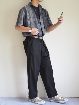 たいがさん（メンズ・172cm）の夏コーディネート