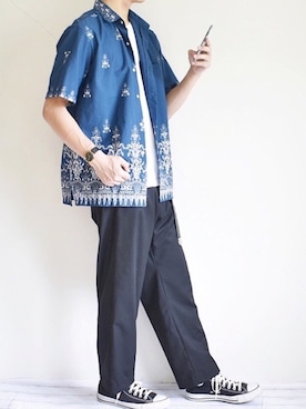 たいがさん（メンズ・172cm）の夏コーディネート