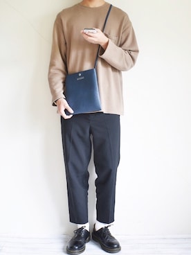 「HARE（ハレ）のアイテム（スウェット）」を使った、たいがさん（メンズ・172cm）の秋コーディネート