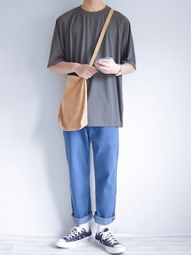 「sankyo shokai（サンキョウショウカイ）のアイテム」を使った、たいがさん（メンズ・172cm）の夏コーディネート