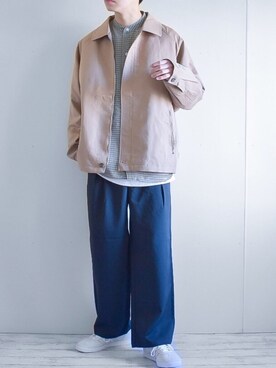 「INTER FACTORY（インターファクトリー）のアイテム（その他アウター）」を使った、たいがさん（メンズ・172cm）の春コーディネート