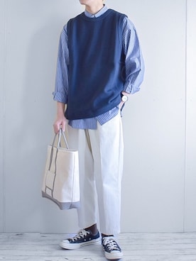 たいがさん（メンズ・172cm）の春コーディネート