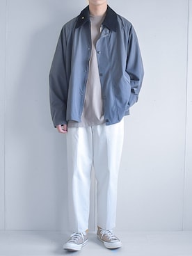 「Steven Alan（スティーブンアラン）のアイテム（ナイロンジャケット）」を使った、たいがさん（メンズ・172cm）の秋コーディネート