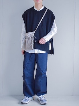 「417 EDIFICE（フォーワンセブンエディフィス）のアイテム」を使った、たいがさん（メンズ・172cm）の春コーディネート