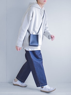 「RYO TAKASHIMA（リョウタカシマ）のアイテム（パンツ）」を使った、たいがさん（メンズ・172cm）の春コーディネート