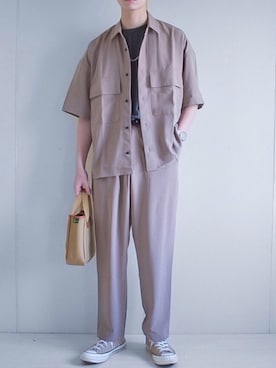 たいがさん(メンズ・172cm)の春コーディネート