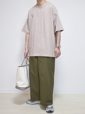 「libenis（リベンス）のアイテム」を使った、たいがさん（メンズ・172cm）の夏コーディネート