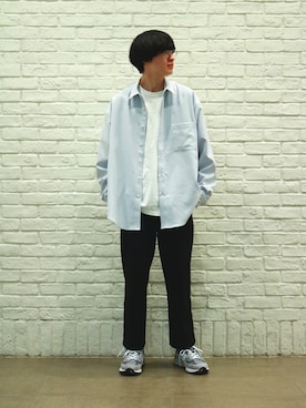 「JOINT WORKS（ジョイントワークス）のアイテム」を使った、はせしゅんさん（メンズ・175cm）の春コーディネート