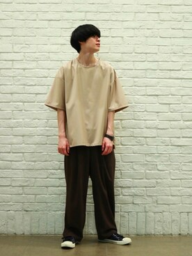 はせしゅんさん（メンズ・175cm）の春コーディネート