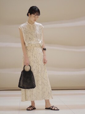 志水　愛理さん（レディース・164cm）の夏コーディネート