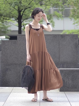 志水　愛理さん（レディース・164cm）の夏コーディネート