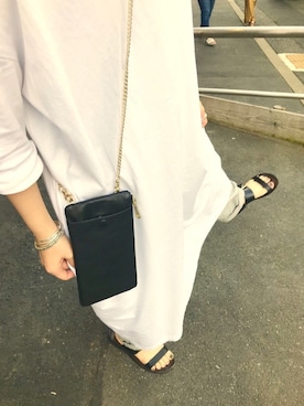 「PAPILLONNER（パピヨネ）のアイテム（財布/小物）」を使った、say-akaさん（レディース・150cm）の夏コーディネート