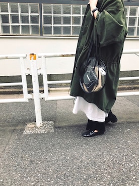 「JOURNAL STANDARD LUXE（ジャーナルスタンダード　ラックス）のアイテム（ワンピース/ドレス）」を使った、say-akaさん（レディース・150cm）の春コーディネート