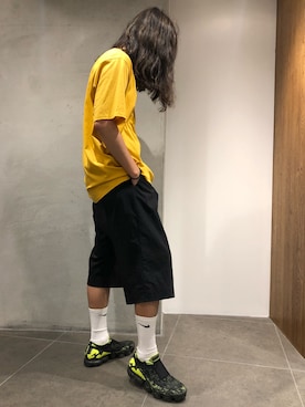 「MINOTAUR（ミノトール）のアイテム」を使った、スタッフHさん（メンズ・175cm）の夏コーディネート