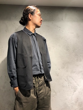 「B2nd」｜スタッフHさん（メンズ・175cm）の秋コーディネート