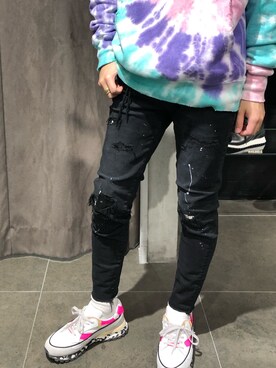 「surt（サート）のアイテム」を使った、スタッフHさん（メンズ・175cm）の春コーディネート
