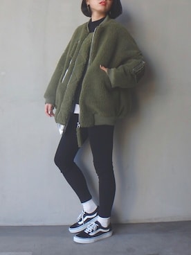 yuikoさん（レディース・158cm）の冬コーディネート