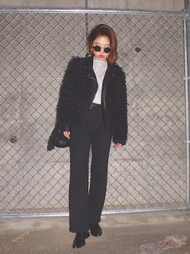 yuikoさん(レディース・158cm)の冬コーディネート