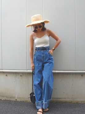 yuikoさん（レディース・158cm）の夏コーディネート