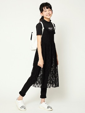 「by LOVEiT（バイラビット）のアイテム」を使った、kladskap　クレードスコープさん（キッズ・153cm）の冬コーディネート